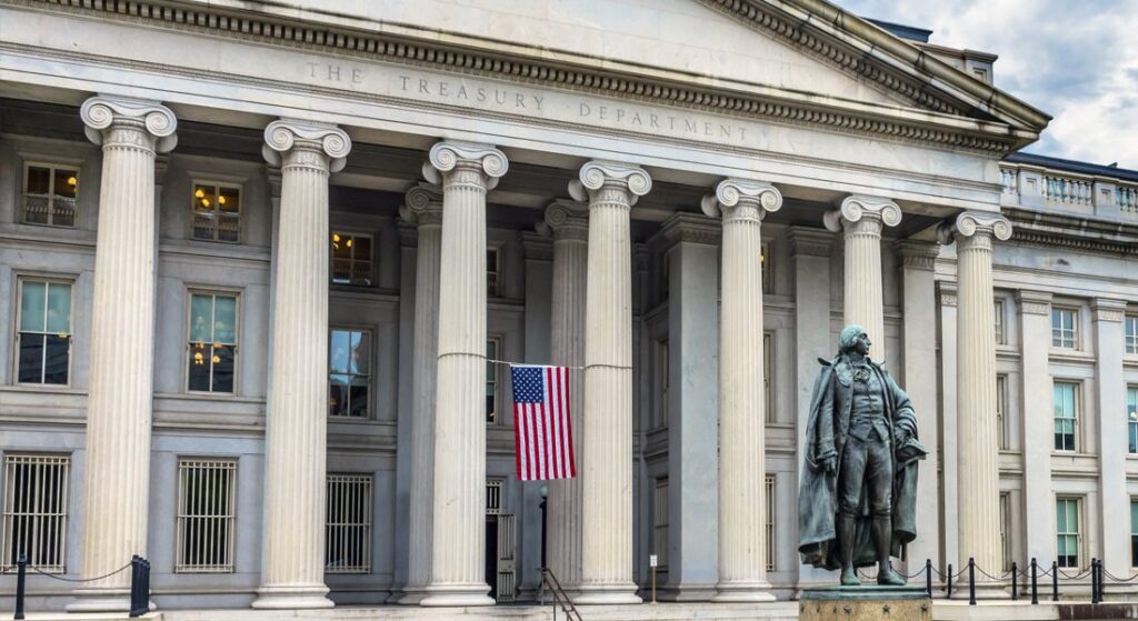 The Treasury Department Building