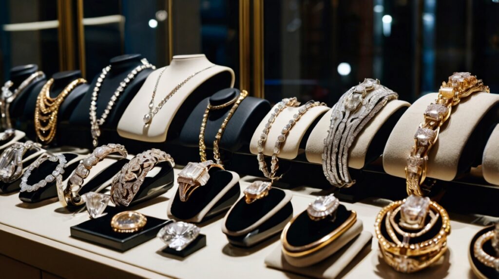 Leonardo Kino XL many luxury jewellery with diamonds display f 3